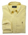 Polo Ralph Lauren Shirt, Core Classic Fit Oxford Dress Shirt, Yellow, Size X-large