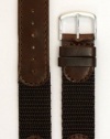 Men's Swiss Army Style Watchband - Color Brown Size: 20mm Watch Band