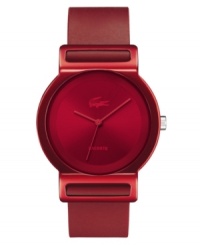 Code red: this bold Tokyo collection watch from Lacoste takes your energy level sky-high.