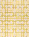 Surya G-5074 Goa Contemporary Area Rug, 3-Feet 3-Inch by 5-Feet 3-Inch, Lemon