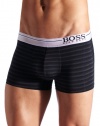 HUGO BOSS Men's Striped Microfiber Boxer Brief