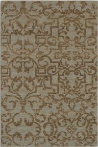 Sierra Mar French Quarter Bluestone Rug Size: Runner 2'5 x 12'