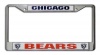 NFL Chrome License Plate Frame