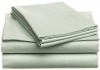 Pinzon Hemstitch 400-Thread-Count Egyptian Cotton Sateen King Sheet Set, Mint