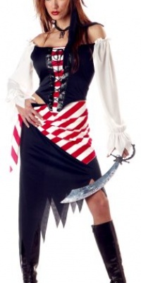 California Costume Women's Adult-Ruby, The Pirate Beauty