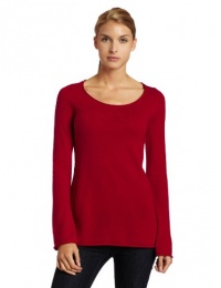 Sofie Women's Scoop-Neck 100% Cashmere Tunic Sweater