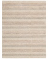 Simply calm, cool and collected, the Sequoia area rug from Calvin Klein delivers a sophisticated yet casual stripe design for your living space. Hand-tufted of expertly spun New Zealand wool, this area rug offers incredible texture in every inch along with supple softness in its generous pile height.