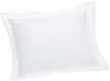 Fresh Ideas Tailored Poplin Pillow 2 Pack Sham King, White