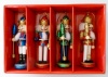 Holiday Lane by Macy's Set of 4 5-inch Wooden Nutcracker Ornaments