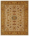 Safavieh Anatolia Collection Handmade Rug, Ivory/Gold, 5' x 8'