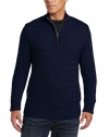 Alex Stevens Men's Basketweave Quarter Zip