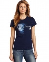 MLB Detroit Tigers Authentic Collection Change Up Crew Neck Women's T-Shirt Navy