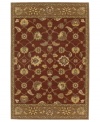 Intricate latticework is marked with antique-inspired florals and medallions in the Shropshire area rug from Karastan, offering a sophisticated, yet casual design for your floors. Crafted of rich New Zealand wool.