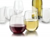 Libbey Vina 12-Piece Stemless Red and White Wine Glasses in Clear