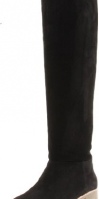 KORS Michael Kors Women's Nanette Knee-High Boot,Black,6.5 M US