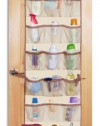 DAZZ 42-Pocket Over-the-Door Organizer, Natural Canvas