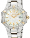 Seiko Women's SXDC34 Diamond Two-Tone Coutura White Dial Watch