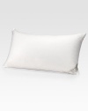 Experience the luxury of a good night's sleep, with this plush, cozy goose down pillow encased in a finespun cotton sateen cover.Decorative piped edge15-inch baffled construction20 X 36100% Polish goose down fill100% German cotton sateen down-proof cover700+ fill powerMachine washMade in USA