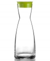 Wine, water – whatever's on tap! – will look more than refreshing in the Ypsilon Brio carafe from Bormioli Rocco. A simple design in dishwasher-safe glass is capped off with a lime-green lid.