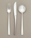 The Rondure stainless steel flatware pattern is cleanly styled, elegant, and versatile enough for entertaining as well as everyday dining. Pattern introduced in 1998.