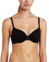 Calvin Klein Women's Seductive Comfort Customized Lift Sexy Contour Bra, Black, 36C