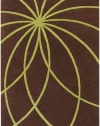 Surya FM-7073 Forum Chocolate 8-Feet Square Area Rug