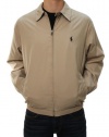 Polo Ralph Lauren Men's BI-Swing Windbreaker Full Zip Jacket Beige