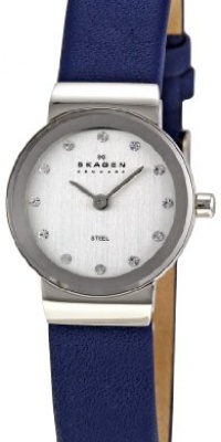 Skagen Women's 358XSSLN Denmark White Dial Watch