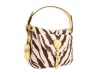 LAUREN Ralph Lauren Asher Canvas Hobo Handbags - Animal Print