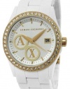 Armani Exchange Crystal Accents Silver Dial Women's watch #AX5022