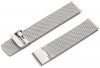 Hadley-Roma Men's MB3836RWSE 20 20-mm Stainless Steel Heavy Mesh Watch Strap