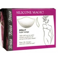 Braza Silicone Dolly Super Wedge Push Up Bra Inserts