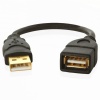 Mediabridge USB Extension Cable - (6 inch) - A-Male to A-Female 2.0 Hi-Speed