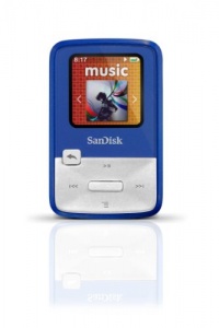 SanDisk Sansa Clip Zip 4GB MP3 Player (Blue)