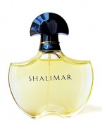 Shalimar is a fragrance to excite and express desire. She who dares to wear it, is asserting her femininity and ultra sensuality. Hers is carnal seduction at the frontier of the forbidden. Shalimar gives her the freedom to express her feelings and desires relating to her perfume with the utmost in passion. Wearing Shalimar means surrendering control to the senses.