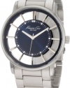 Kenneth Cole New York Men's KC3993 Transparency Classic See-Thru Dial Round Case Watch