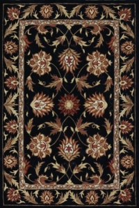 Dalyn Rugs Galleria Gl 4 Black, 3-Feet 6 by 5-Feet 6-Inch