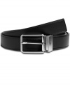 Reverse this belt from Perry Ellis from brown to black and keep your workweek look versatile and sharp