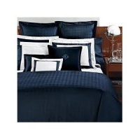 Lauren by Ralph Lauren Suite Glen Plaid Navy Full / Queen Duvet - Navy