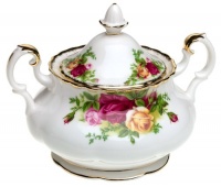 Royal Albert Old Country Roses Covered Sugar Bowl