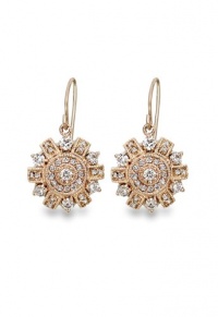 Effy Jewlery Rose Gold Diamond Earrings, 1.16 TCW