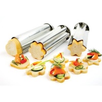 Norpro 3 Piece Canape Bread Mold Set