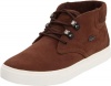 Lacoste Men's Lewiston Mid Sneaker,Brown,12 M US