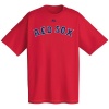 Boston Athletic Red Sox Official Wordmark Short Sleeve T-Shirt, Athletic Red