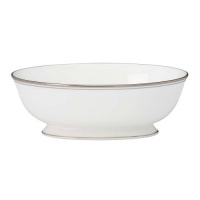 Lenox Federal Platinum  Open Vegetable Bowl, Slate