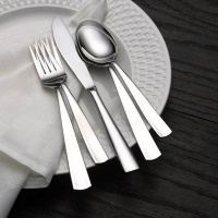 International 53 pc Satin Danford Flatware Set