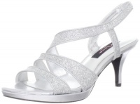 Nina Women's Nolga-YG Sandal,Silver,8.5 M US