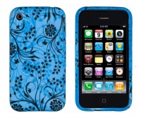 Blue Spring Day Flexible TPU Gel Case for Apple iPhone 3G, 3GS