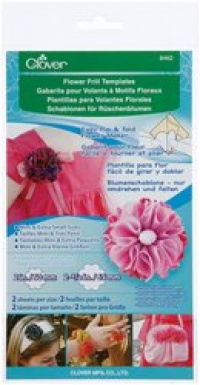 Clover Flower Frill Templates, X-Small and Mini Sizes