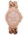 Michael Kors MK3196 Reese Rose Glitz Chain Link Bracelet Watch